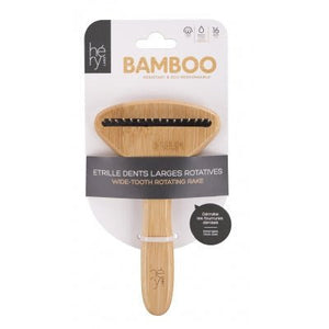 Héry Labo - Étrille Dents Larges Rotatives Pour Chiens Et Chats Héry Labo By Martin Sellier - Collection Bamboo - L'UNIVERS DES CHIENSBrosse pour chien et chatHéry Labo - Étrille Dents Larges Rotatives Pour Chiens Et Chats Héry Labo By Martin Sellier - Collection BambooHÉRY LABOMosoHêtre16 dents