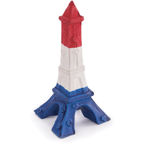 Image of Tour Eiffel Sonore Pour Chiens Martin Sellier - Jouet En Latex Naturel - L'UNIVERS DES CHIENSJouet pour chienTour Eiffel Sonore Pour Chiens Martin Sellier - Jouet En Latex NaturelMARTIN SELLIERLatexL. 15 cmTricolore